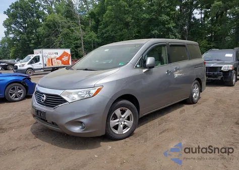 2011 Nissan Quest Sv z USA, uszkodzony, nr VIN JN8AE2KP2B9005926